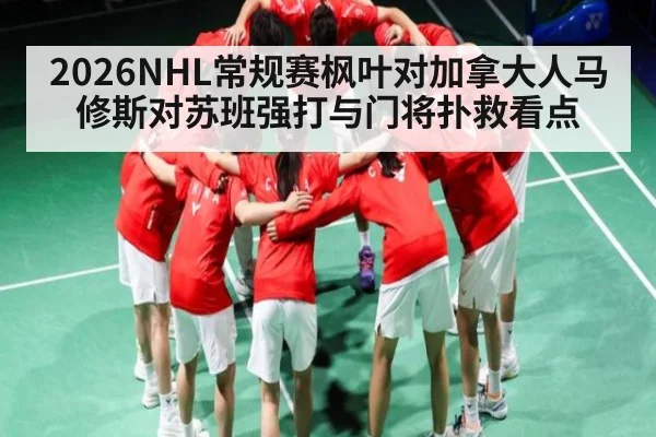 2026NHL常规赛枫叶对加拿大人马修斯对苏班强打与门将扑救看点